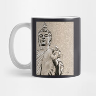 Buddha  art,digital art,digital painting ,thai art,digital file,creative art Mug